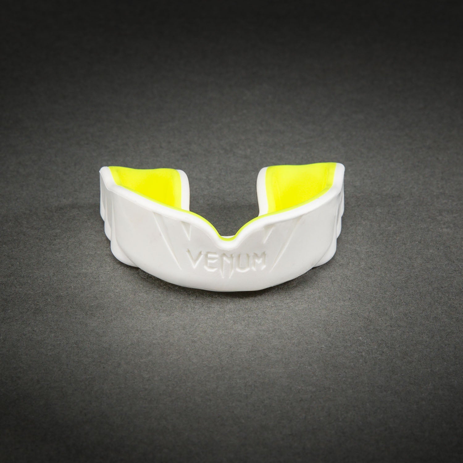 Venum Challenger Mouthguard - White/Yellow