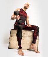 VENUM Nakahi 紧身长裤 - 黑/红色