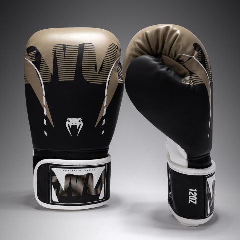 VENUM Adrenaline Boxing Gloves - Black/Sand
