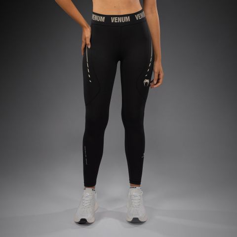 VENUM Adrenaline 女士紧身长裤 - 黑/象牙白色