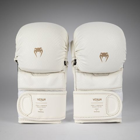 VENUM Impact Evo Scales 综合格斗手套 - 象牙白色
