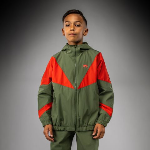 VENUM Vectra 儿童运动夹克 - 军绿/橘色