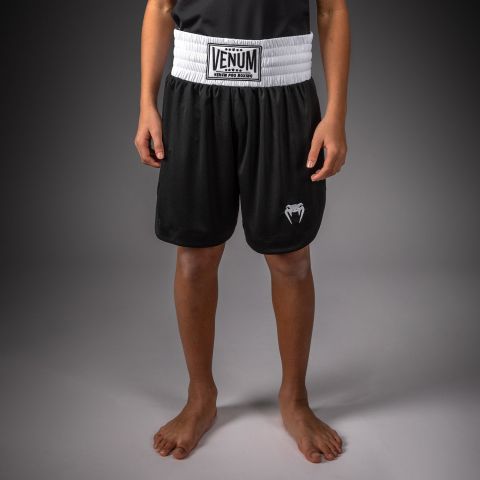 VENUM Classic 儿童拳击短裤 - 酒红色