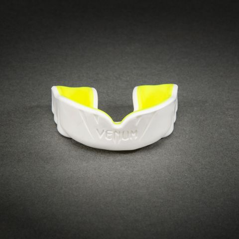 Venum Challenger Mouthguard - White/Yellow