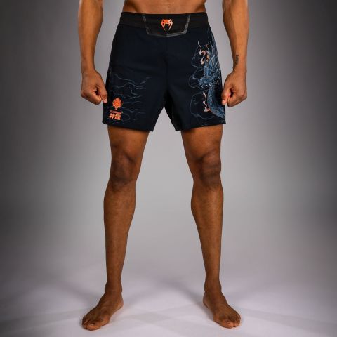 VENUM Thunder Dragon 格斗短裤 - 黑/灰/铜色