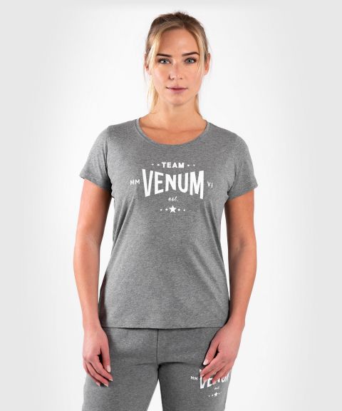 VENUM TEAM 2.0 女子休闲短袖  运动健身短袖 - 浅麻灰色