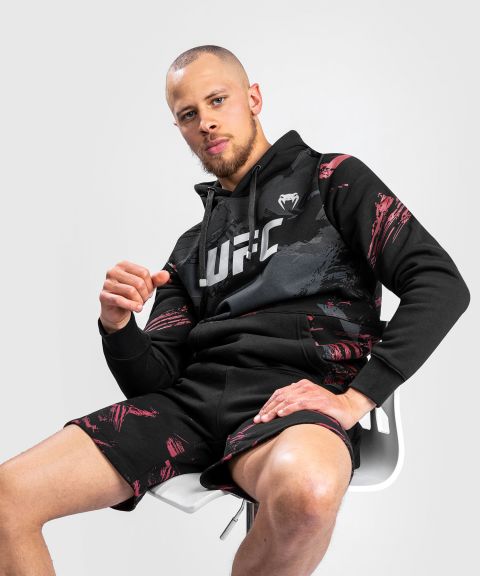 UFC |VENUM Authentic 格斗周 2.0 卫衣 - 黑/红色-