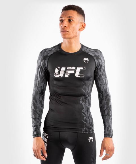 UFC | VENUM AUTHENTIC格斗周-男士长袖紧身衣- 黑色