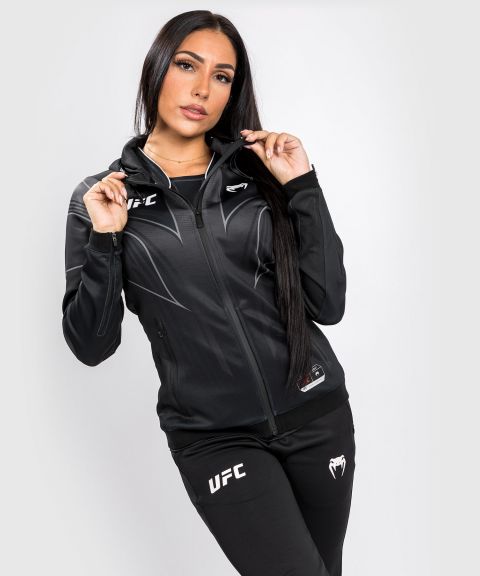 VENUM|UFC Venum Authentic 格斗之夜 2.0 女子出场外套 - 黑色