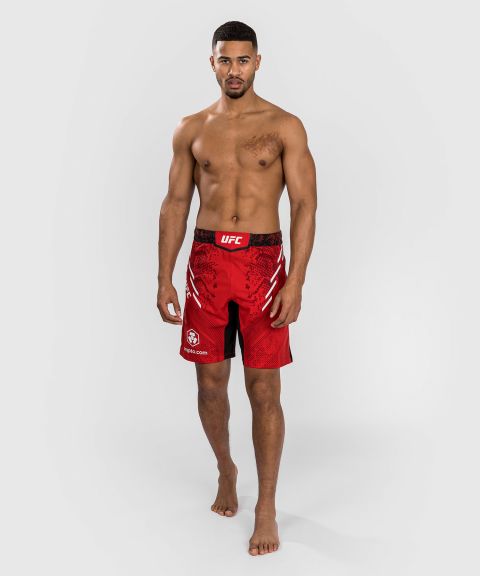 UFC Adrenaline | VENUM Authentic 格斗之夜 男士格斗短裤-长款 - 红色