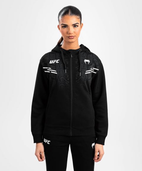 UFC Adrenaline | VENUM 经典复刻 女士拉链外套 - 黑色