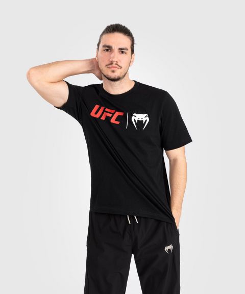 UFC | VENUM Classic 男士T恤 - 黑/红色