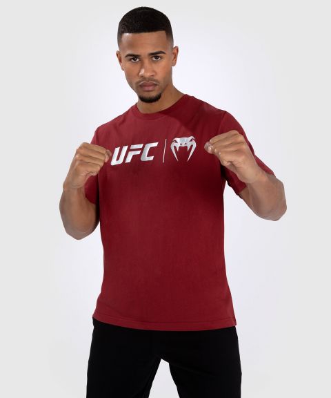 UFC | VENUM Classic 男士T恤 - 红/白色