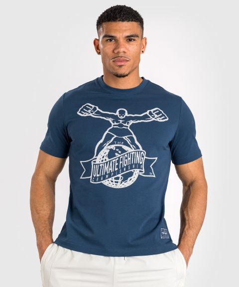 UFC | VENUM Ulti-Man 男士T恤 - 海军蓝/白色