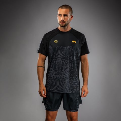 VENUM × Chimaev Wild Borz 男士速干T恤 - 黑/灰色