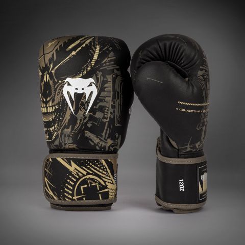 VENUM Invader 拳击手套 - 黑/沙色