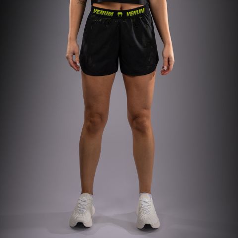 VENUM Lazer 女士训练短裤 - 黑/黄色