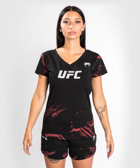 UFC |VENUM Authentic 格斗周 2.0 女士T恤 - 黑色-