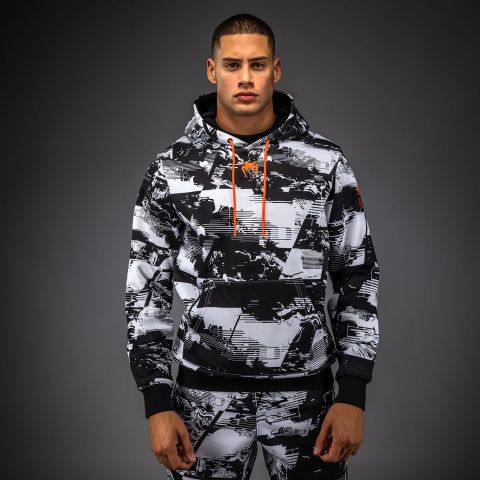 UFC Zenith | VENUM 格斗周  男士卫衣 - 黑/白/橙色