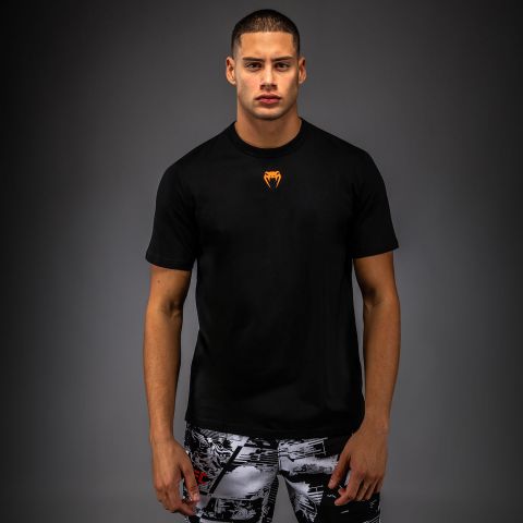 UFC Zenith | VENUM 格斗周 -男士T恤 - 基础款 - 黑/橙色