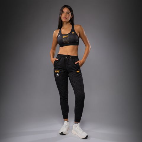 UFC Zenith | VENUM 格斗之夜 女士卫裤 -  黑/金色