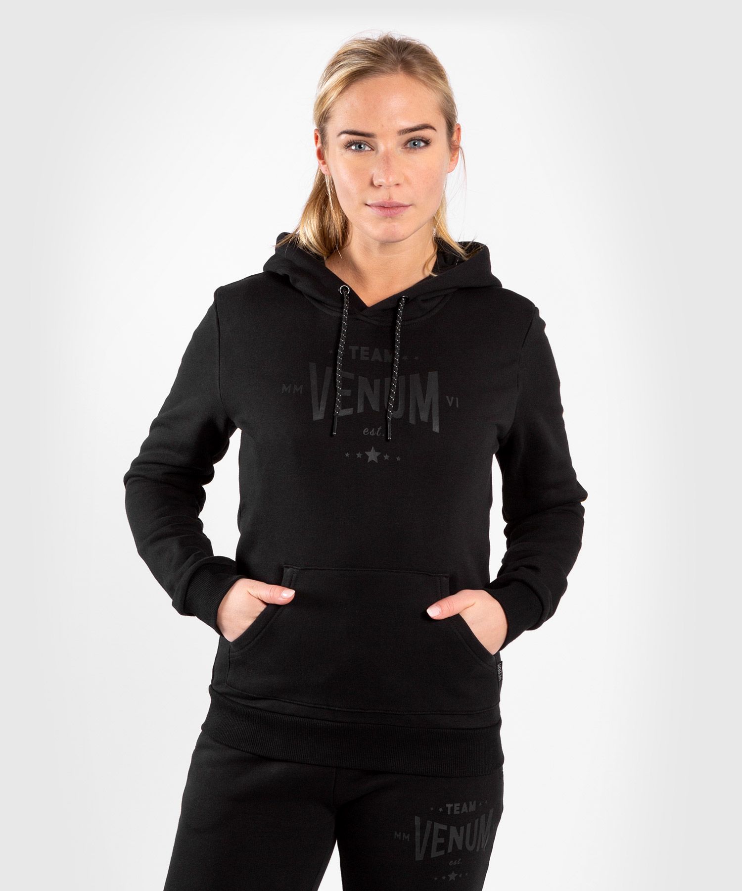 VENUM TEAM 2.0 女士卫衣 - 黑/黑色