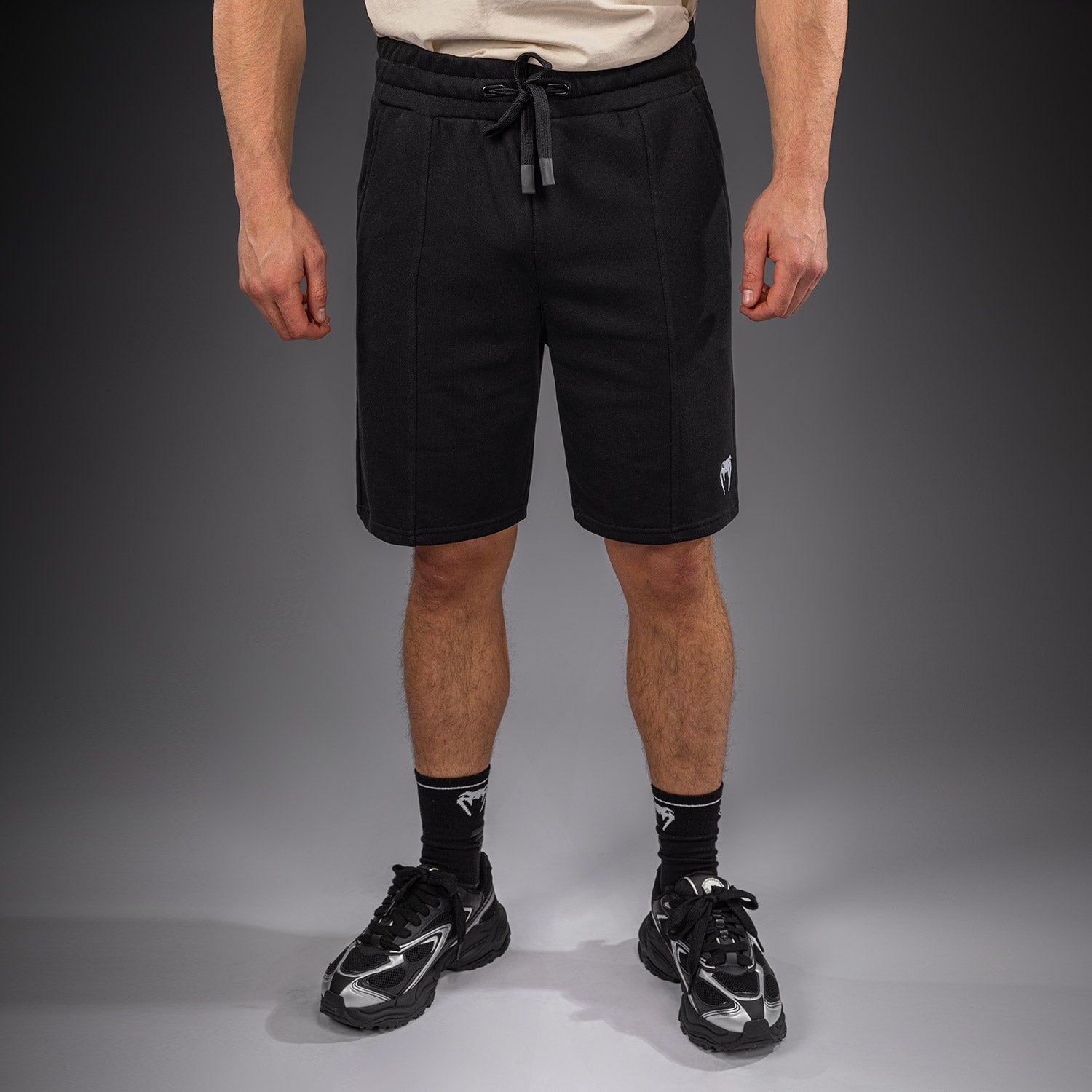 VENUM Classic 男士棉质短裤 - 黑色