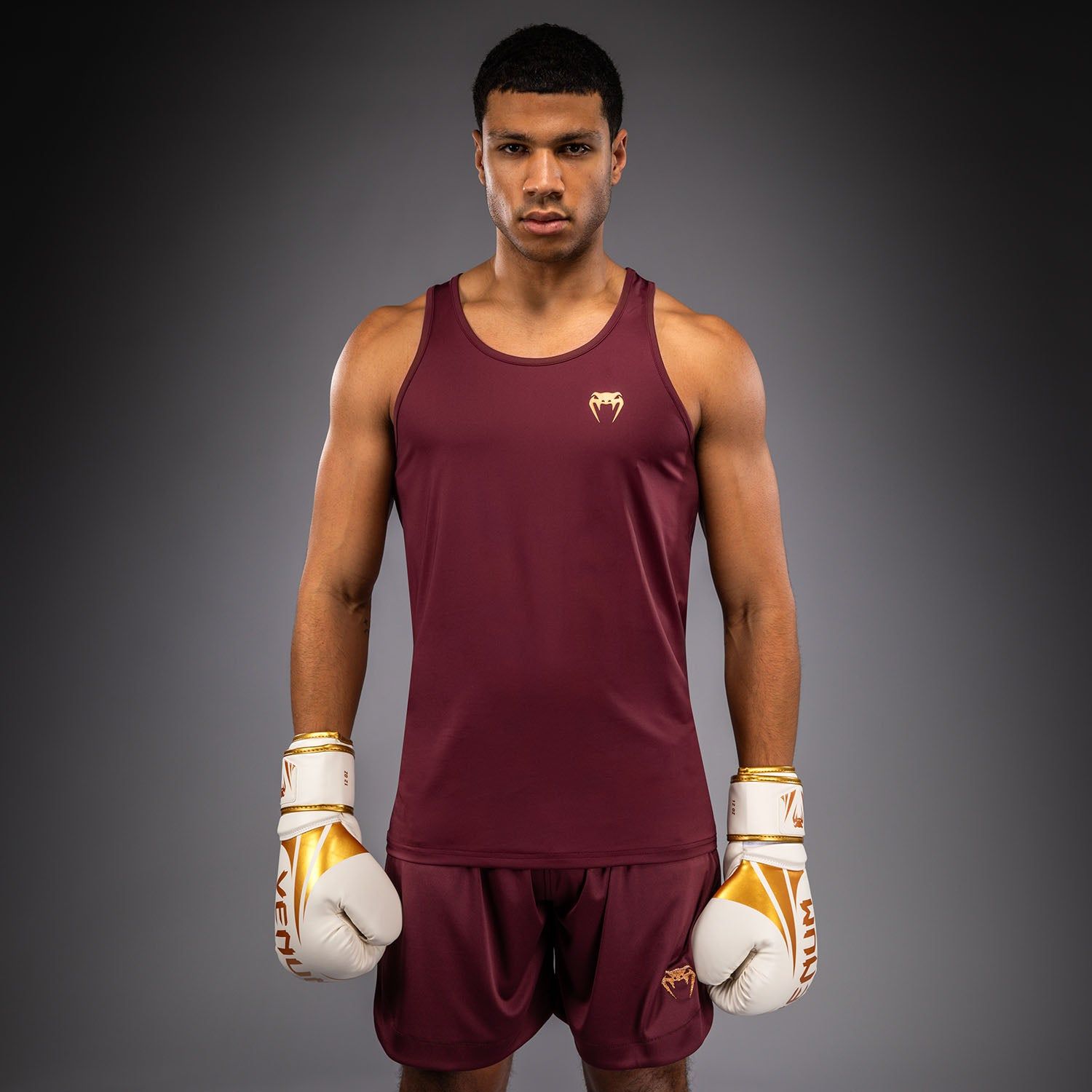 VENUM Contender 男士背心 - 酒红色