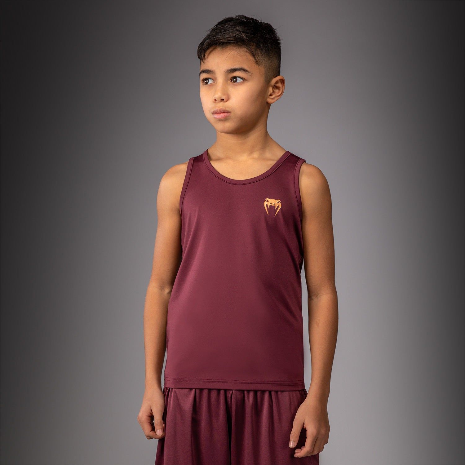 VENUM Contender 儿童背心 - 酒红色