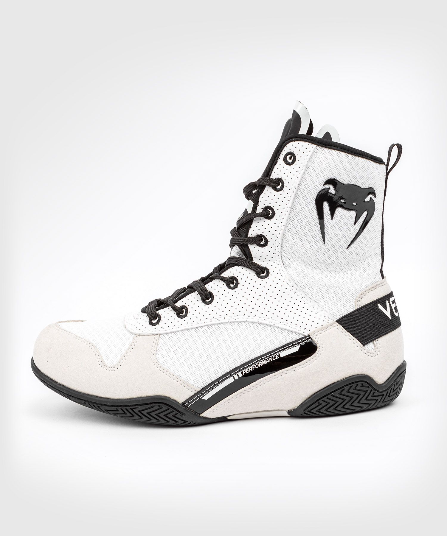 Venum Elite Boxing Shoes White/Black