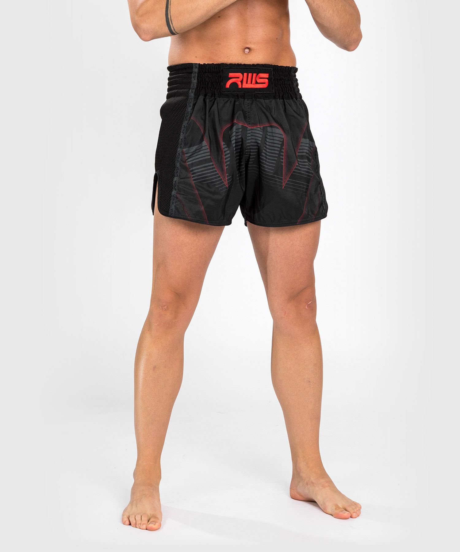 RWS x VENUM 泰拳短裤 - 黑色