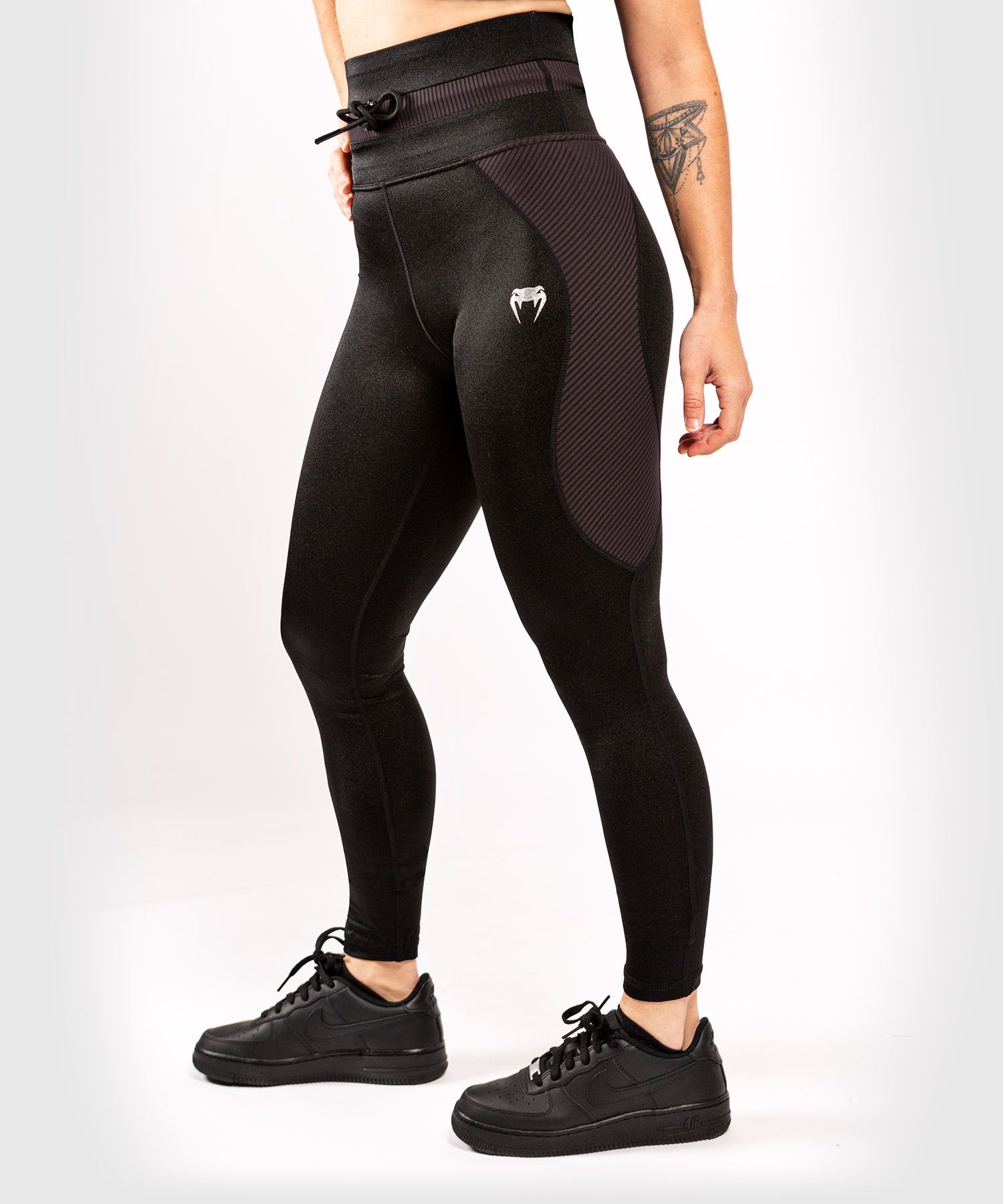 VENUM GLOW 女士紧身长裤 - 九分裤 - 黑色