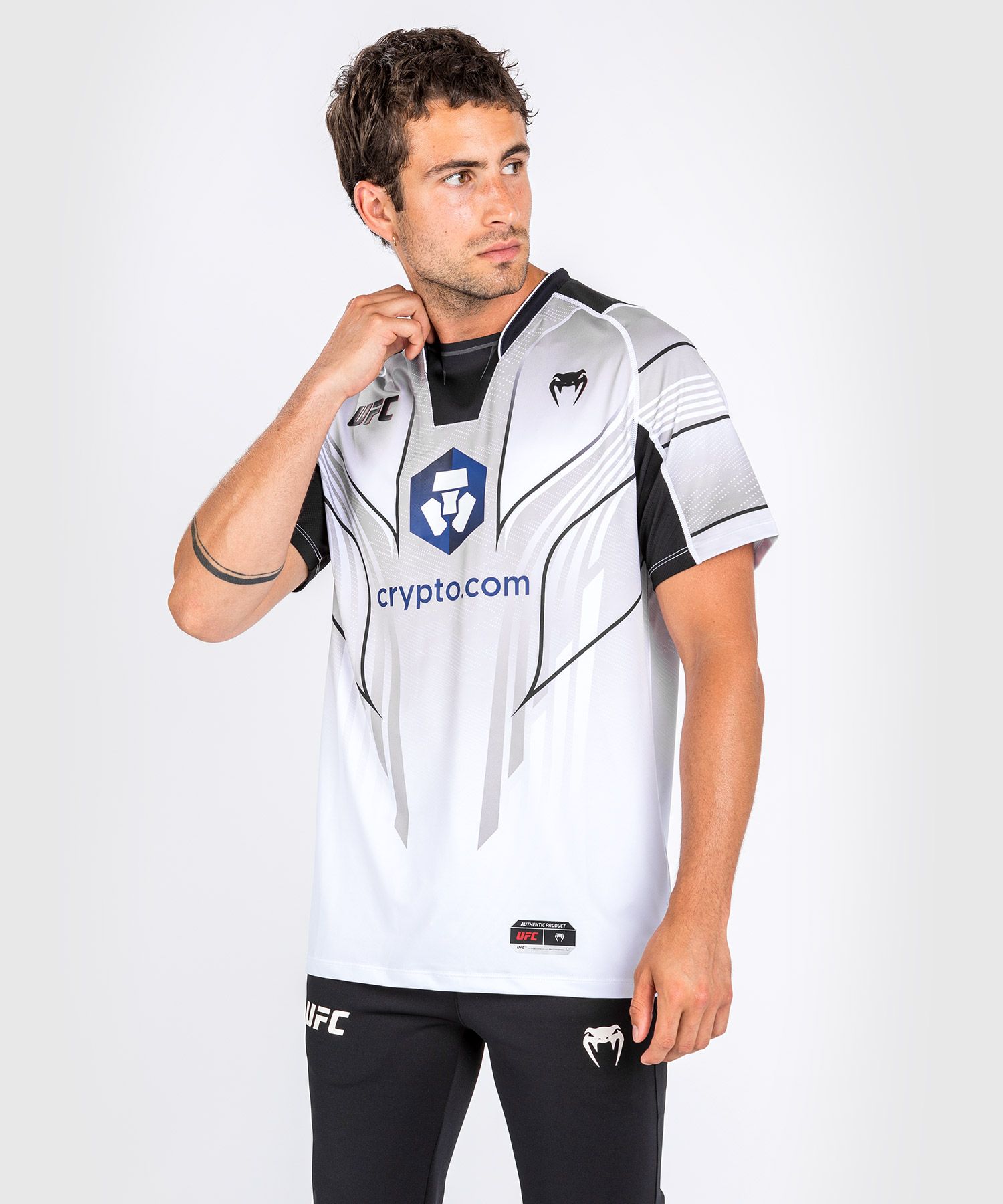 VENUM|UFC Venum Authentic 格斗之夜 2.0 男子出场短袖 - 白色