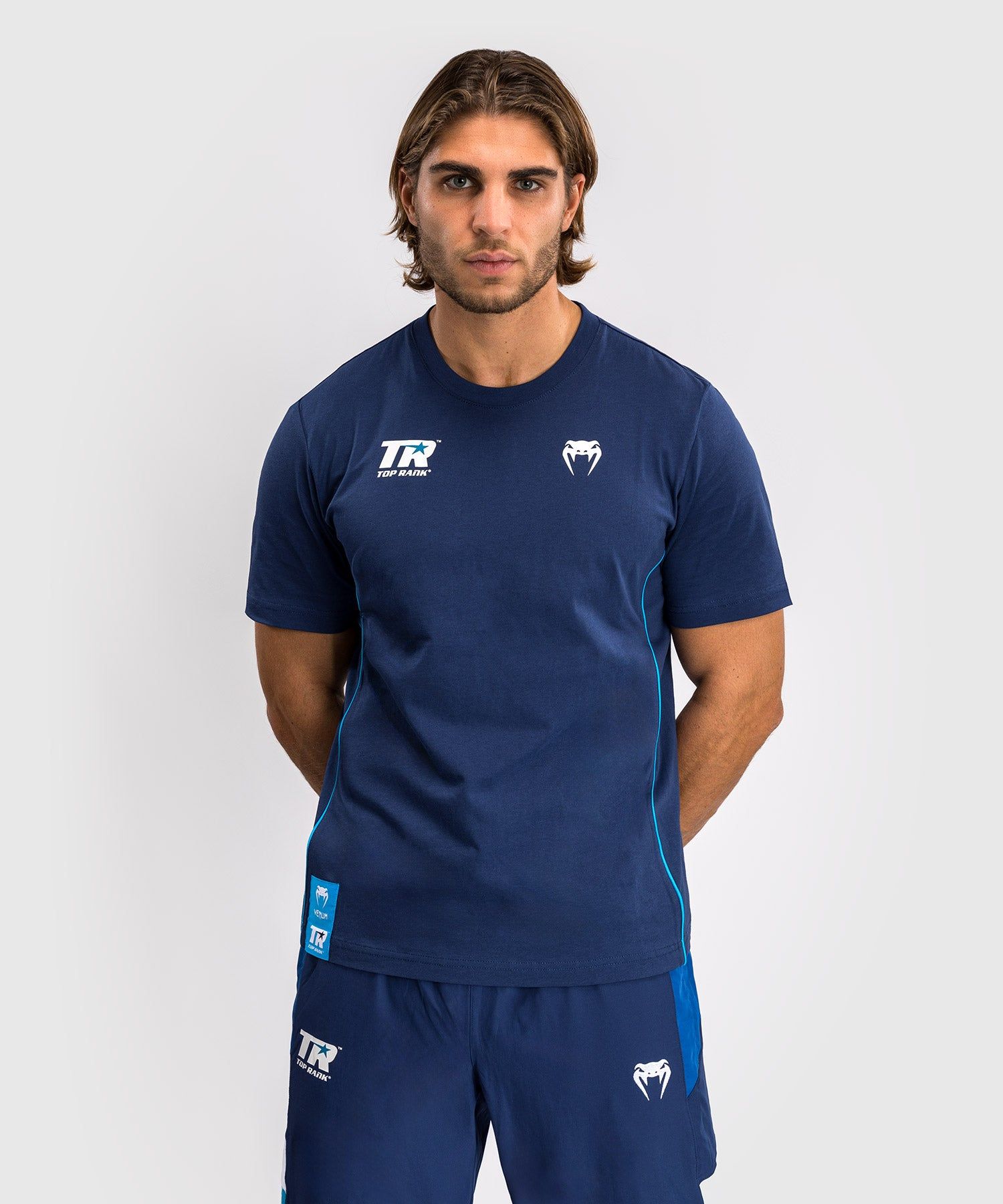VENUM x Top Rank Original男士T恤 - 海军蓝色