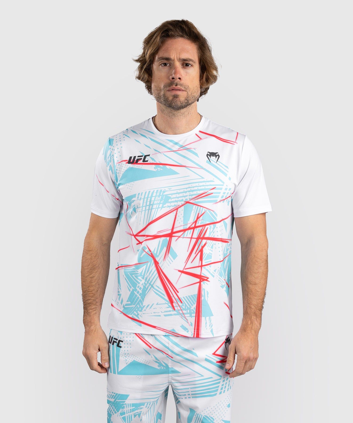 UFC Fusion | VENUM Miami Edition 格斗周 男士速干T恤 - 白色