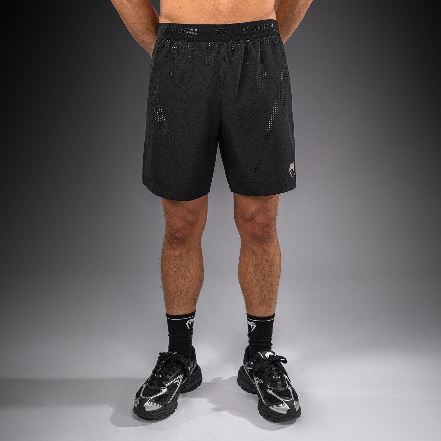 VENUM Lazer 男士训练短裤 - 黑/灰色