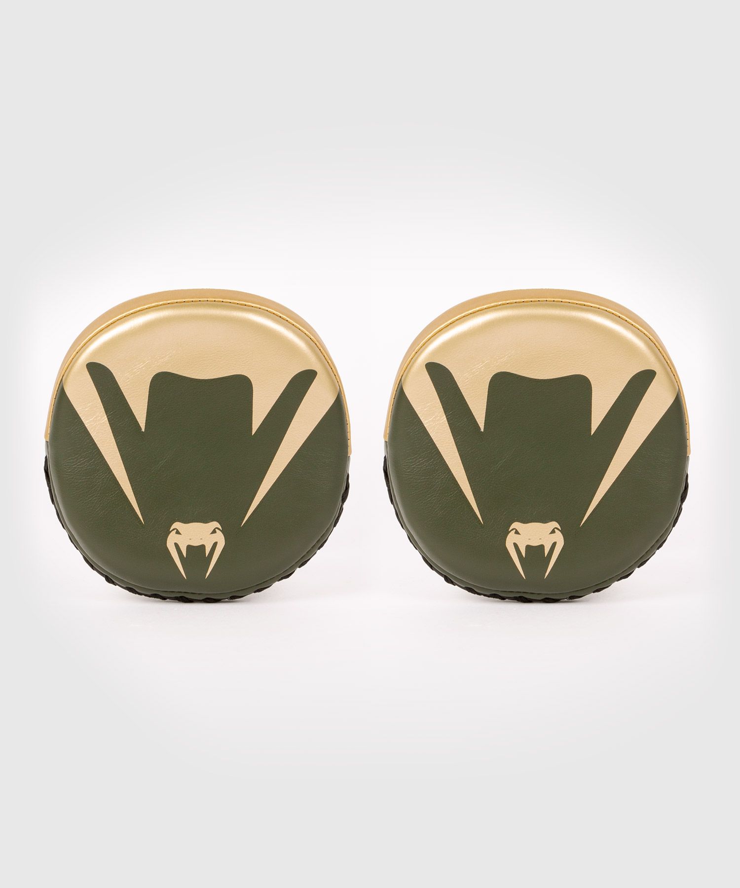 VENUM 专业系列 迷你弧形拳靶 (对) - 卡其/金色