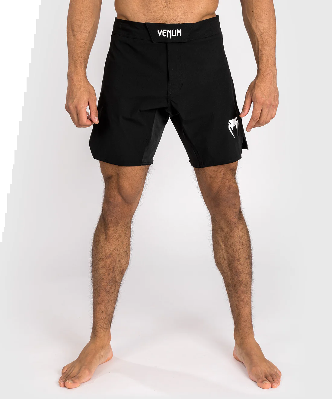 VENUM Contender 格斗短裤 - 黑/白色