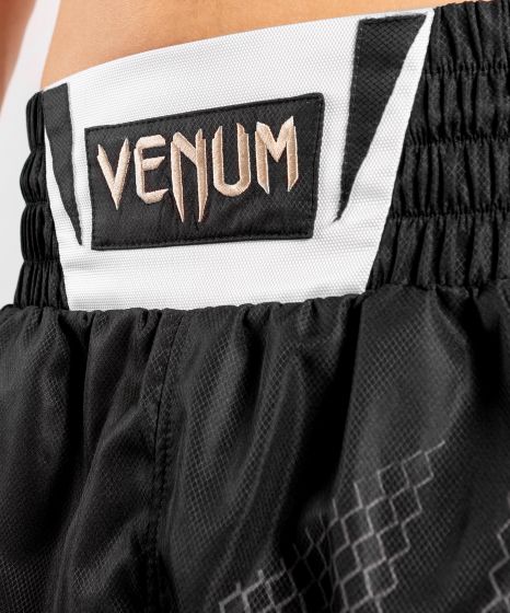 Venum 箭头 Loma签名系列拳击短裤-黑色/白色