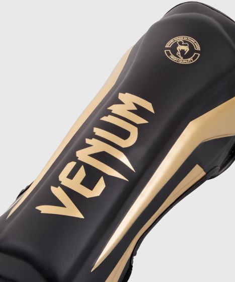 Venum Elite 站式护腿 - 黑/金
