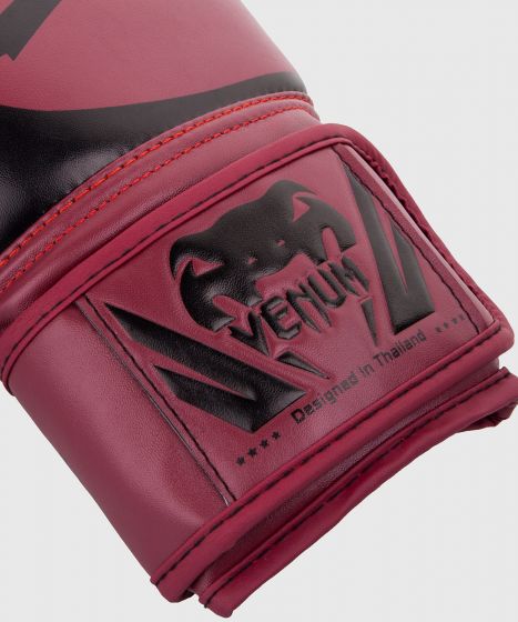Venum Challenger 2.0 拳击手套 - 勃艮第红/黑