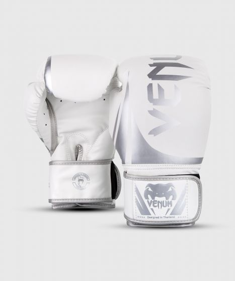 Venum Challenger 2.0 拳击手套 - 白/银
