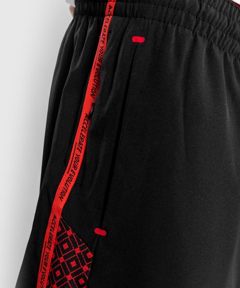 UFC |VENUM Performance Institute 训练短裤 - 黑/红色-