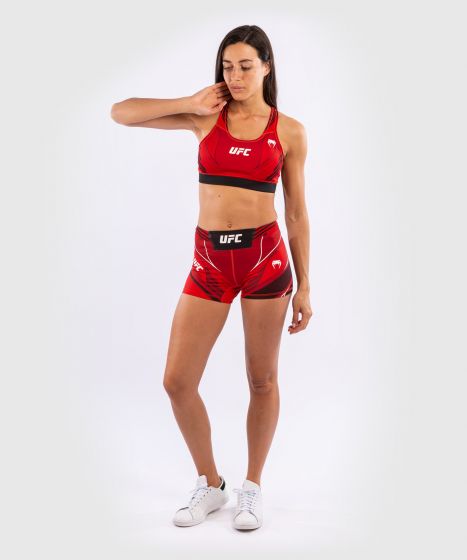 UFC｜ VENUM AUTHENTIC格斗之夜女士VALE TUDO紧身短裤 - 红色