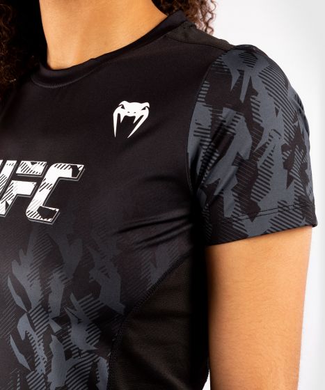 UFC| VENUM AUTHENTIC格斗周女士速干短袖- 黑色
