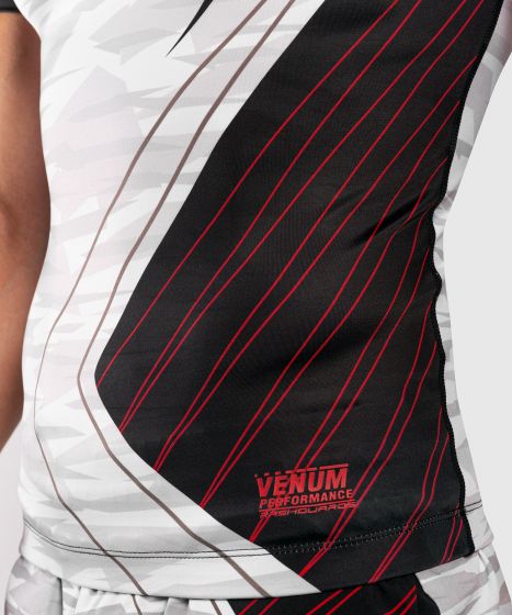 VENUM Contender 5.0 短袖紧身衣 - 白/迷彩色