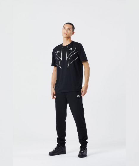 VENUM|UFC Venum 格斗之夜 2.0 经典复刻 男子短袖- 黑色