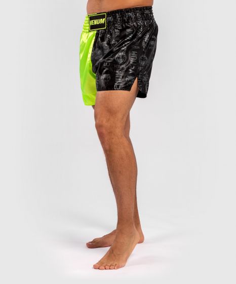 VENUM LOGOS泰拳短裤 - 黑/黄色