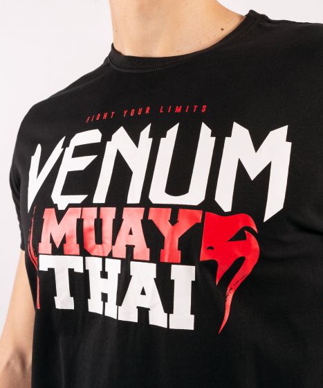 Venum泰拳经典20 T恤 黑/红