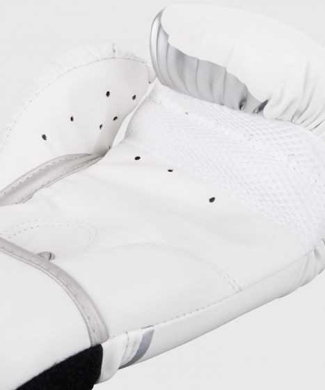 Venum Challenger 2.0 拳击手套 - 白/银